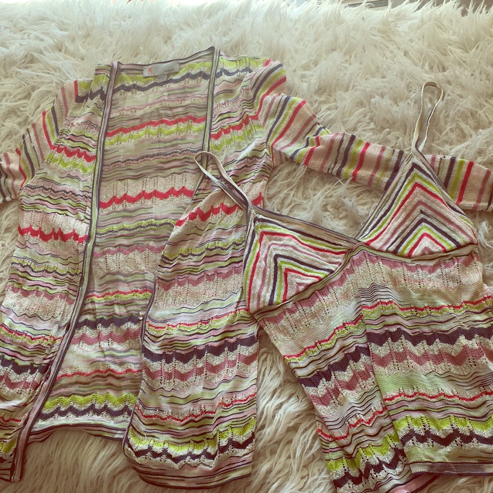 Missoni sweater/cardigan set